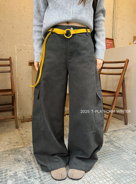 MAR  [T台]广州十三行爆款加厚抓毛工装休闲裤延续款冬93030-2