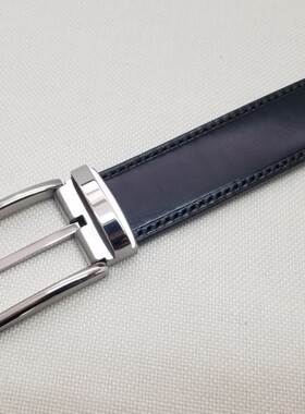 皮带3.5腰带3.0牛皮美鞍革3.5宽手工制作3.8宽