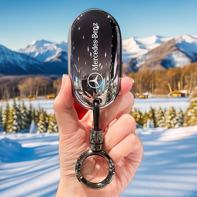 2023款奔驰EQE SUV车钥匙套高档全包保护套350/500专用车钥匙扣新