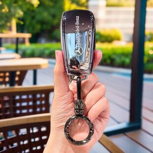 20-24款奔驰CLA 200/220/260车钥匙套高档全包保护套男女士钥匙扣