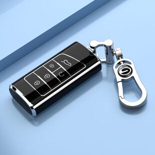 19-23款传祺m6pro钥匙套专用270T车扣自动豪华尊享版全包外壳男女