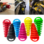 排气塞塞头 饰排气管堵头洗车防水塞子 通用 配件装 越野摩托车改装