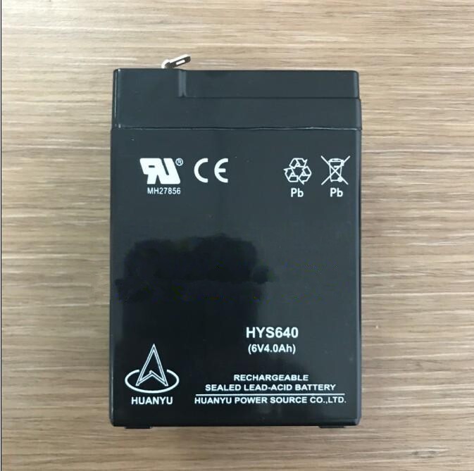 HUANYU电池 HYS640 6V4.0AH电子称 玩具车 童车 电灯专用电瓶