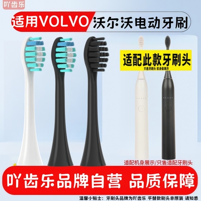 吖齿乐适用沃尔沃VOLVO电动牙刷替换头