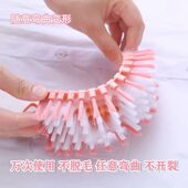 家用可弯曲浴室瓷砖刷衣服清洁刷子洗衣刷浴缸刷厨房水龙头墙角刷