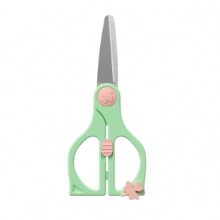 婴儿婴儿辅食剪刀宝宝专用可剪肉菜食物吃饭外带食品不锈钢小剪刀