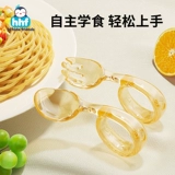 Детская ложка, вилка для тренировок для еды для кормления, посуда, руль