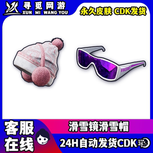 PUBG绝地求生滑雪镜滑雪帽人上人眼镜Steam吃鸡端游皮肤激活码CDK