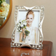 轻奢欧式 软装 婚纱照相框摆台6寸7寸金属相架8寸10寸写真床头摆件