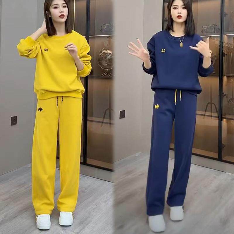 糖果色加绒加厚刺绣卫裤女冬季宽松显瘦哈伦裤窄版直筒休闲运动裤,女装/女士精品,休闲裤,淘宝优惠券,粉丝福利购,淘宝优惠卷