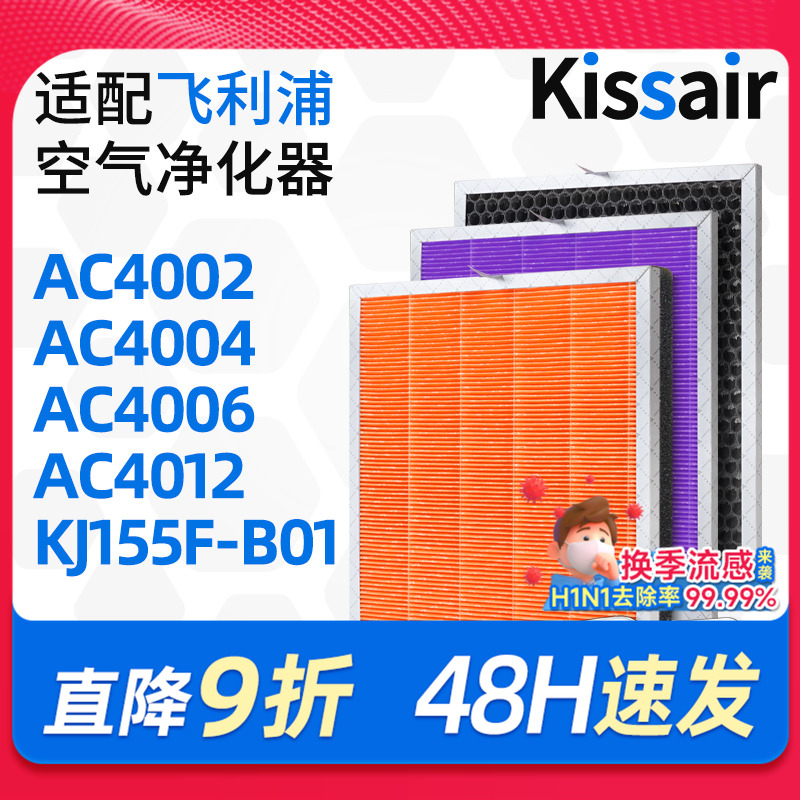 适配飞利浦空气净化器滤网
