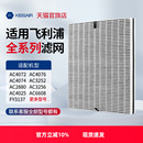 4152 適配飛利浦空氣凈化器濾芯AC4072 4074 4076過濾網(wǎng)FY3107