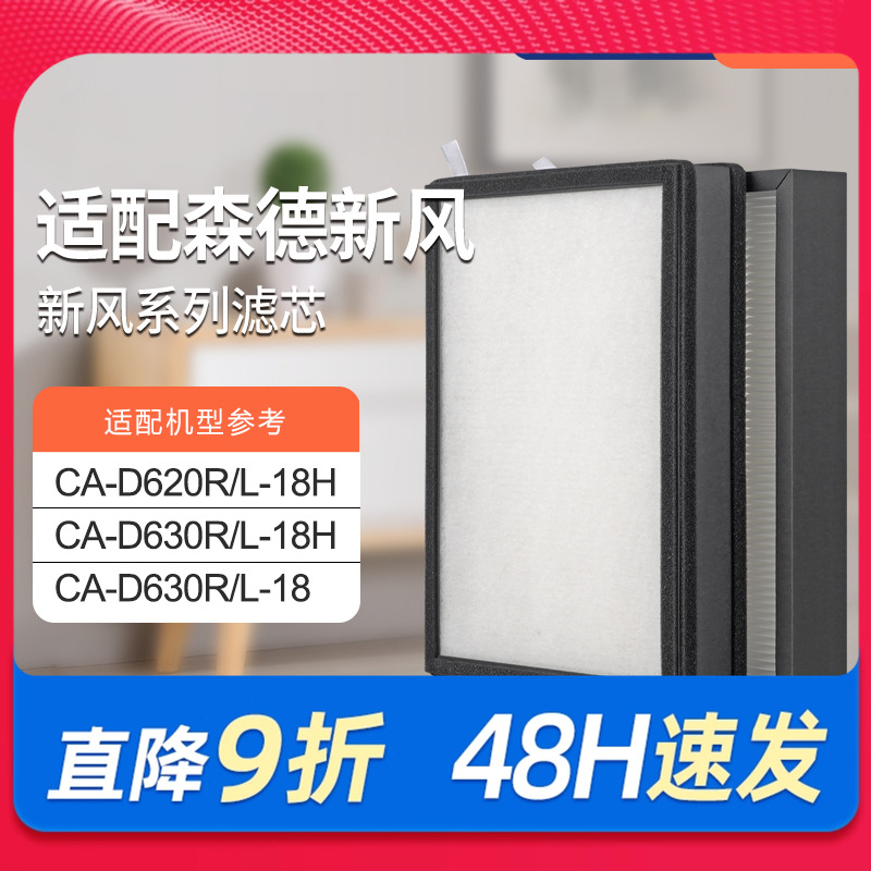 适配森德/康舒安交换新风机滤芯