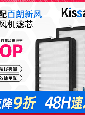 适配百朗新风系统过滤网SMARTO6.5H/8.0H新风过滤芯DFB-C100/C150
