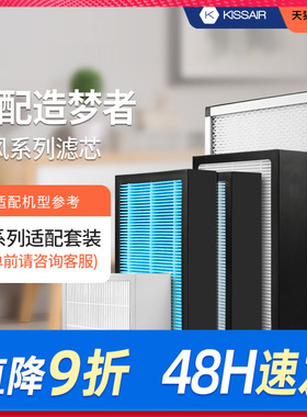 适配造梦者新风机滤芯DM-XF120/220-1S滤网F1220/F1300/1110-1S-F