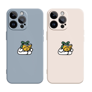 埋头苦读适用苹果13Pro手机壳15Pro max硅胶iPhone14新款11全包12小众xsmax超火xr女x保护套7plus软8p个性se3