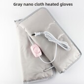 手护理套装 温度调节灰色电热手套足套手蜡疗法手面膜手护理手套
