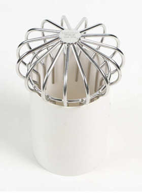 屋顶网球帽防堵过滤网罩落雨水口篦子排下水管DN50/75/100天台面