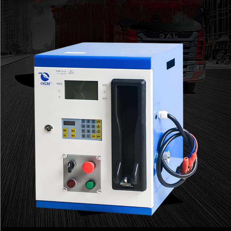 车载加油机220v24v12v防爆汽油柴油大流量静音小型自动卷盘加油机