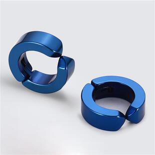 Non-Piercing Earrings Clip On Fake Men Women Ear Stud Cuff H