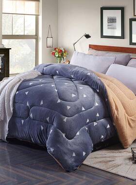 Winter Warm Thick Flannel Comforter Duvet Quilt Blanket beds