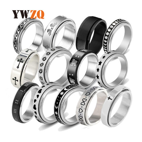 Anxiety Ring Figet Spinner Rings For Women & Men.1