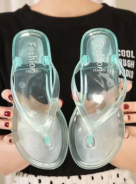 Beach Flip Flops Women Thong Sandals Summer Jelly Shoes Girl