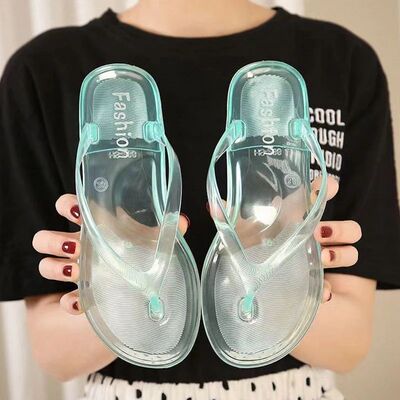 Beach Flip Flops Women Thong Sandals Summer Jelly Shoes Girl