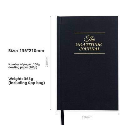 grateful book gratitude journal diary notebook 感恩日记本A5