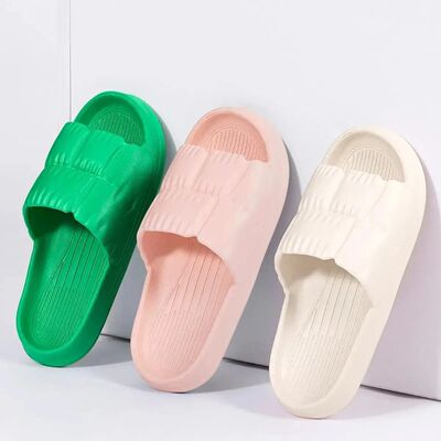 Women Soft Sole Cloud Slippers Thick Platform Indoor Outdoor