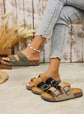Women's Youth Mules New Spring/Summer Retro Casual Slip-On S