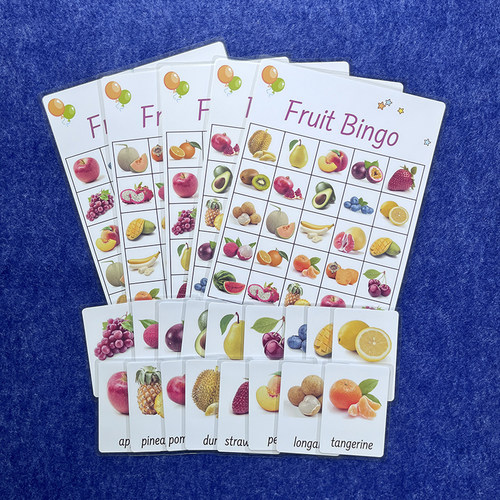水果宾果套装FruitBingo游戏卡