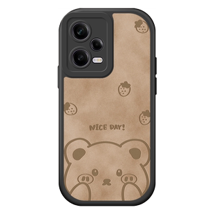 适用红米note12turbo手机壳redminote12pro保护套5g新款not全包防摔por女nont硅胶trubo后盖notet女noto外壳