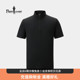 休闲易打理立领短袖 男士 比音勒芬2026春夏新款 T恤 功能性面料