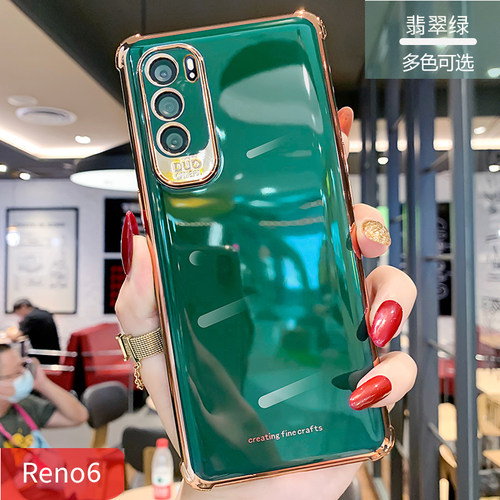 适用opporeno6气囊防摔手机壳