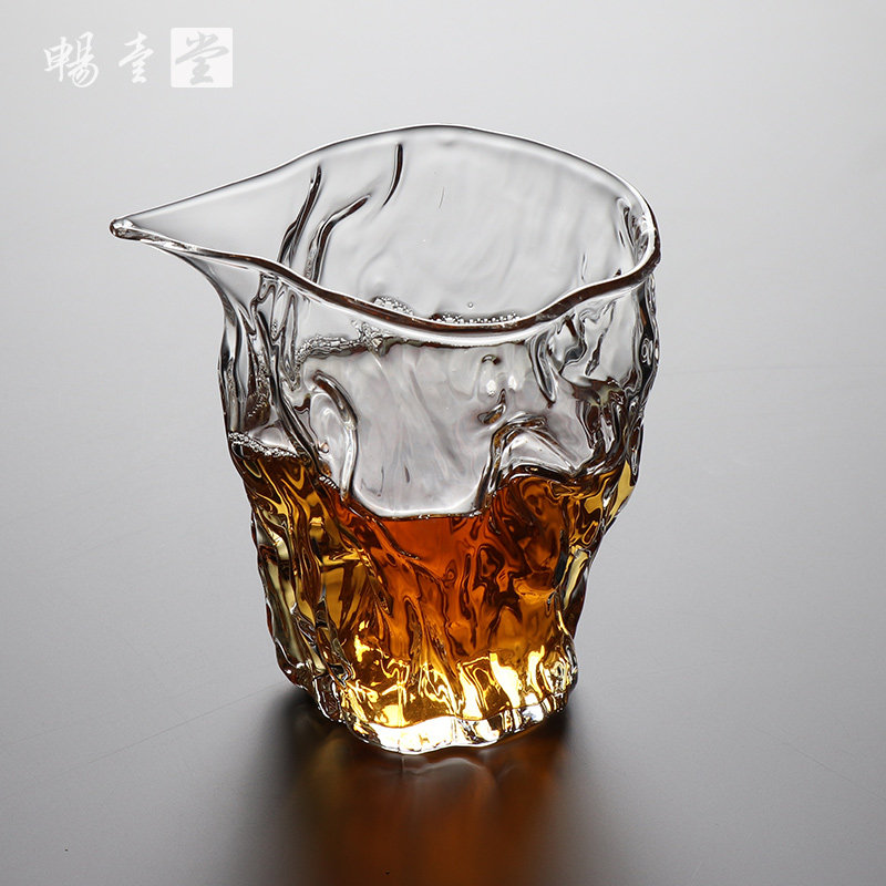 畅壹堂 日式耐热玻璃公道杯锤纹公杯茶海分茶器过滤功夫茶具配件,餐饮具,公道杯,淘宝优惠券,粉丝福利购,淘宝优惠卷