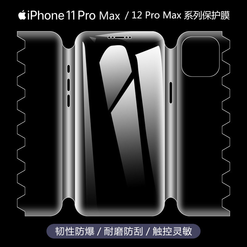 适用苹果11promax360全身手机膜