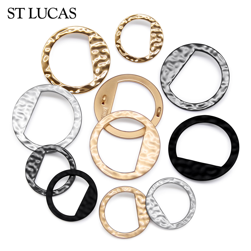 STLUCAS 镂空金属钮扣时尚毛衣大衣风衣时装装饰纽扣手缝服装辅料