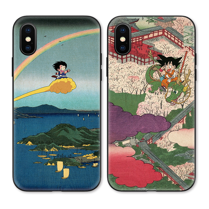 苹果iPhoneX浮世绘七龙珠孙悟空