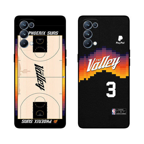NBA太阳队克里斯保罗CP3适用OPPO Reno6 Pro+保护手机壳reno5/4