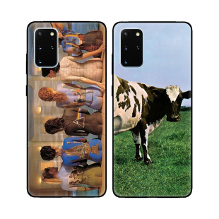 手机壳S20Ultra保护套 S20 奶牛Pink Floyd摇滚艺术适用三星S20