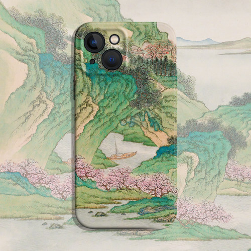 苹果iPhone17桃花源记故宫国画
