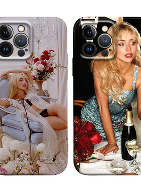 Sabrina Carpenter匠妹音乐Man's Best Friend适用iPhone16Pro/17软壳15promax/14plus苹果13mini手机壳12/11
