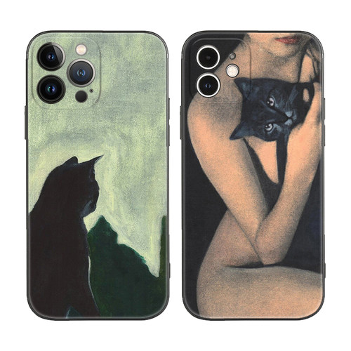 苹果iPhone17神秘性感猫咪冷淡风