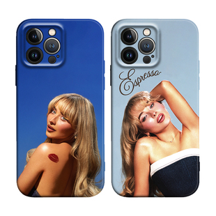 Sabrina Carpenter匠妹音乐专辑Short n' Sweet适用iPhone16Pro软壳15promax/14plus苹果13mini手机壳12/11
