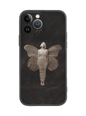 苹果iPhone16小众复古蝴蝶蜕变