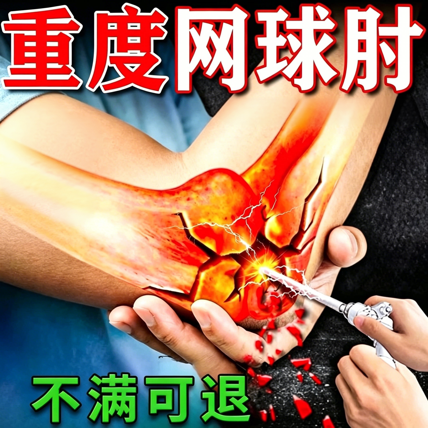 网球肘贴膏护肘外用手臂胳膊克用腱鞘关节星医生神器疼痛贴旗舰店