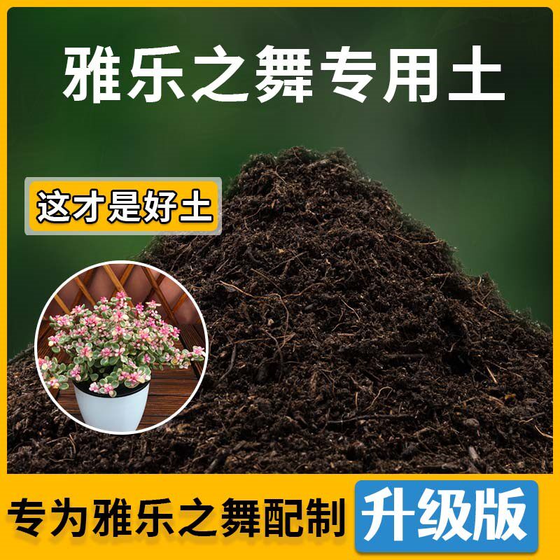 雅乐之舞专用土雅乐之舞营养土家用种植土壤家庭盆栽种花花有机土