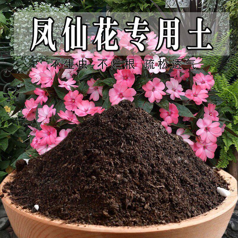 凤仙花专用土凤仙花专用营养土盆栽土养花种花土通用种植土壤肥料