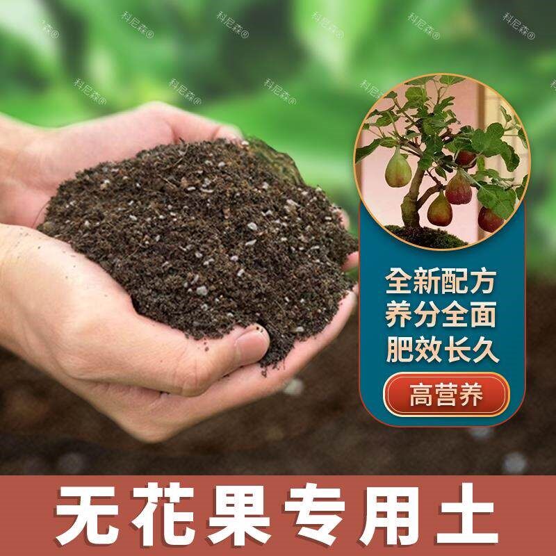 无花果专用土肥料无花果营养土阳台盆栽土壤养花花盆植物家庭泥土